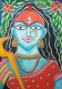 Shakti (ART-17065-112048) - Handpainted Art Painting - 12in X 16in