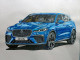 Jaguar F-Pace 3D (ART-8874-112052) - Handpainted Art Painting - 13in X 11in