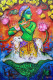 KRISHNA 1 (ART-82-112059) - Handpainted Art Painting - 24in X 36in