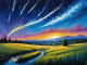 New Year’s Eve Under The Stars (20250201_1604) (PRT-15697-112133) - Canvas Art Print - 60in X 45in