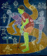 Busy Playing (ART-17098-112365) - Handpainted Art Painting - 27in X 33in
