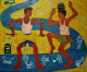 Culture Barriers (ART-17098-112367) - Handpainted Art Painting - 34in X 32in