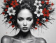 Exotic Figure Painting (ART-3319-112324) - Handpainted Art Painting - 40in X 30in