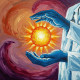 Hands That Heal (PRT-15697-112419) - Canvas Art Print - 60in X 60in