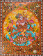 Kaaliya Mardanam (ART-16453-112375) - Handpainted Art Painting - 54in X 66in