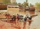 Panchaganga Ghat: Where Time Stands Still (ART-8116-112467) - Handpainted Art Painting - 14in X 11in