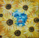 Blooming Emotions (ART-3674-112509) - Handpainted Art Painting - 12in X 12in