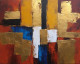 Abstract Painting (ART-3319-112539) - Handpainted Art Painting - 36in X 24in