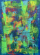 Funky Vibes (ART-17133-112489) - Handpainted Art Painting - 11in X 16in
