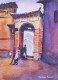 Gateway To Time (PRT-7389-112624) - Canvas Art Print - 9in X 12in
