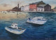 Sailing Into Serenity (PRT-7389-112626) - Canvas Art Print - 18in X 13in