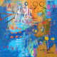 Good Morning (ART-8915-112738) - Handpainted Art Painting - 15in X 15in