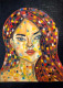 Shades Of You (ART-17114-112952) - Handpainted Art Painting - 8in X 12in
