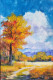 Autumn (ART-16284-113116) - Handpainted Art Painting - 16in X 24in