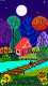 The Forest House (PRT-8744-113219) - Canvas Art Print - 14in X 24in