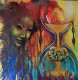 Le Temp (ART-16388-113283) - Handpainted Art Painting - 31in X 31in