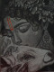Sketch Of Shree Krishna (ART-16804-113348) - Handpainted Art Painting - 8in X 11in