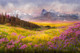 Beautiful Scenery With Mountain (PRT_15889) - Canvas Art Print - 45in X 30in
