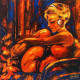 A Thousand Moments (ART-2571-113462) - Handpainted Art Painting - 18in X 18in