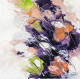 Kew Garden Flowers (ART-2571-113472) - Handpainted Art Painting - 18in X 18in