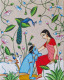 Radha Krishna – Eternal Bond Of Love (ART-8857-113443) - Handpainted Art Painting - 9in X 11in