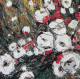 Flower Valley (ART-2571-113481) - Handpainted Art Painting - 18in X 18in