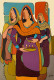 Punjabi Culture Painting-Diwali (ART-2571-113584) - Handpainted Art Painting - 18in X 26in