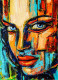 Deep Inside (ART-2571-113537) - Handpainted Art Painting - 18in X 26in