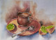 Still Life (ART-16757-113549) - Handpainted Art Painting - 15in X 11in