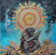 Hanuman Ji (ART-3134-113722) - Handpainted Art Painting - 12in X 12in