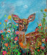 Innocence (ART-3134-113721) - Handpainted Art Painting - 10in X 12in
