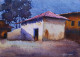 Whispers Of The Homestead (ART-7389-113746) - Handpainted Art Painting - 12in X 9in
