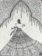 Someone’s Dream Lehenga & Location (ART-17230-113805) - Handpainted Art Painting - 8in X 11in