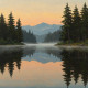 Thousand Colors Of The Sky (PRT-15697-113931) - Canvas Art Print - 60in X 60in