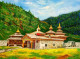 Mahasu Hanol Temple (ART-17174-113960) - Handpainted Art Painting - 50in X 36in