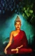 PSALM OF ENLIGHTENMENT (ART-17306-114001) - Handpainted Art Painting - 28in X 38in