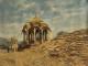 Bada Bagh Jaisalmer (ART-15644-114396) - Handpainted Art Painting - 24in X 18in