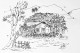 Sketches - Pen On Paper - Series -Art05 (ART-464-114366) - Handpainted Art Painting - 16in X 11in