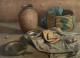 Ghar Ka Khana (ART-15644-114386) - Handpainted Art Painting - 20in X 14in