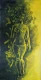 Radiant Sunshine Walk – Confident Black Woman Acrylic Art On Canvas (ART-3674-114314) - Handpainted Art Painting - 24in X 48in