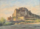 Mehrangarh Fort Jodhpur (ART-15644-114397) - Handpainted Art Painting - 16in X 12in