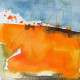 Fire & Water 01 (ART-7823-114218) - Handpainted Art Painting - 8in X 8in