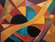 Abstract Painting (ART-3319-114573) - Handpainted Art Painting - 36in X 30in