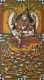 Dakshinamurthy (ART-16453-114469) - Handpainted Art Painting - 22in X 39in