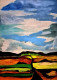 Way To Sky (ART-17426-114550) - Handpainted Art Painting - 13in X 17in