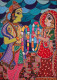 The Rama Sita Wedding (PRT-16319-114661) - Canvas Art Print - 21in X 30in