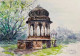 Mandore - Jodhpur (ART-15644-114782) - Handpainted Art Painting - 12in X 16in