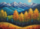 Moutains Nature Scenery Landscape Painting (ART-3319-114830) - Handpainted Art Painting - 48in X 30in