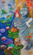 Buddha And  Peace- The Spirituality Of Nature (ART-82-114820) - Handpainted Art Painting - 36in X 60in