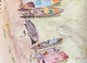 The Ganges (ART-17504-114841) - Handpainted Art Painting - 8in X 12in